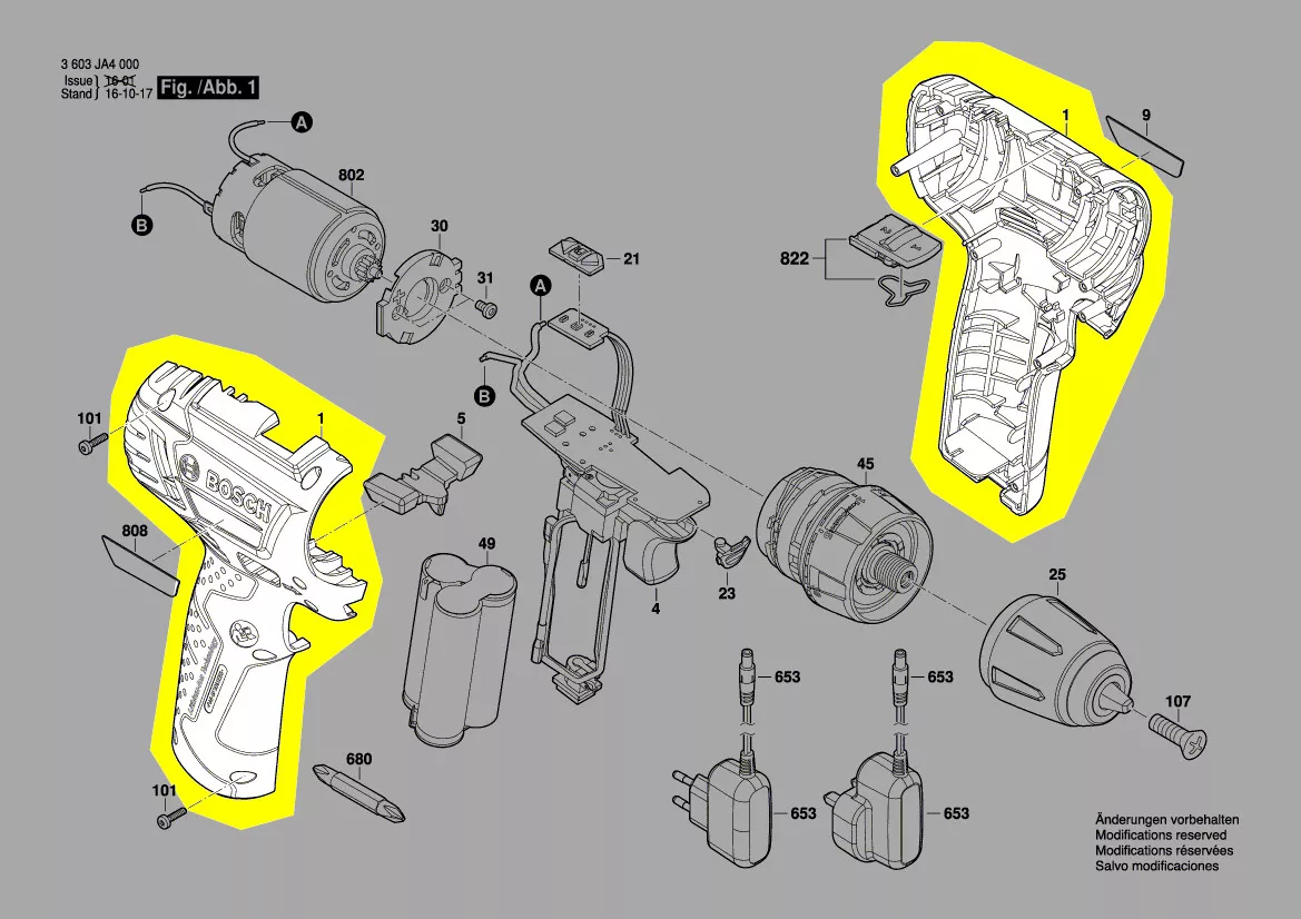 Coquille réf. 2 609 007 580 Bosch